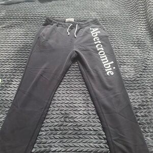 Abercrombie & Fitch Black Sweatpants